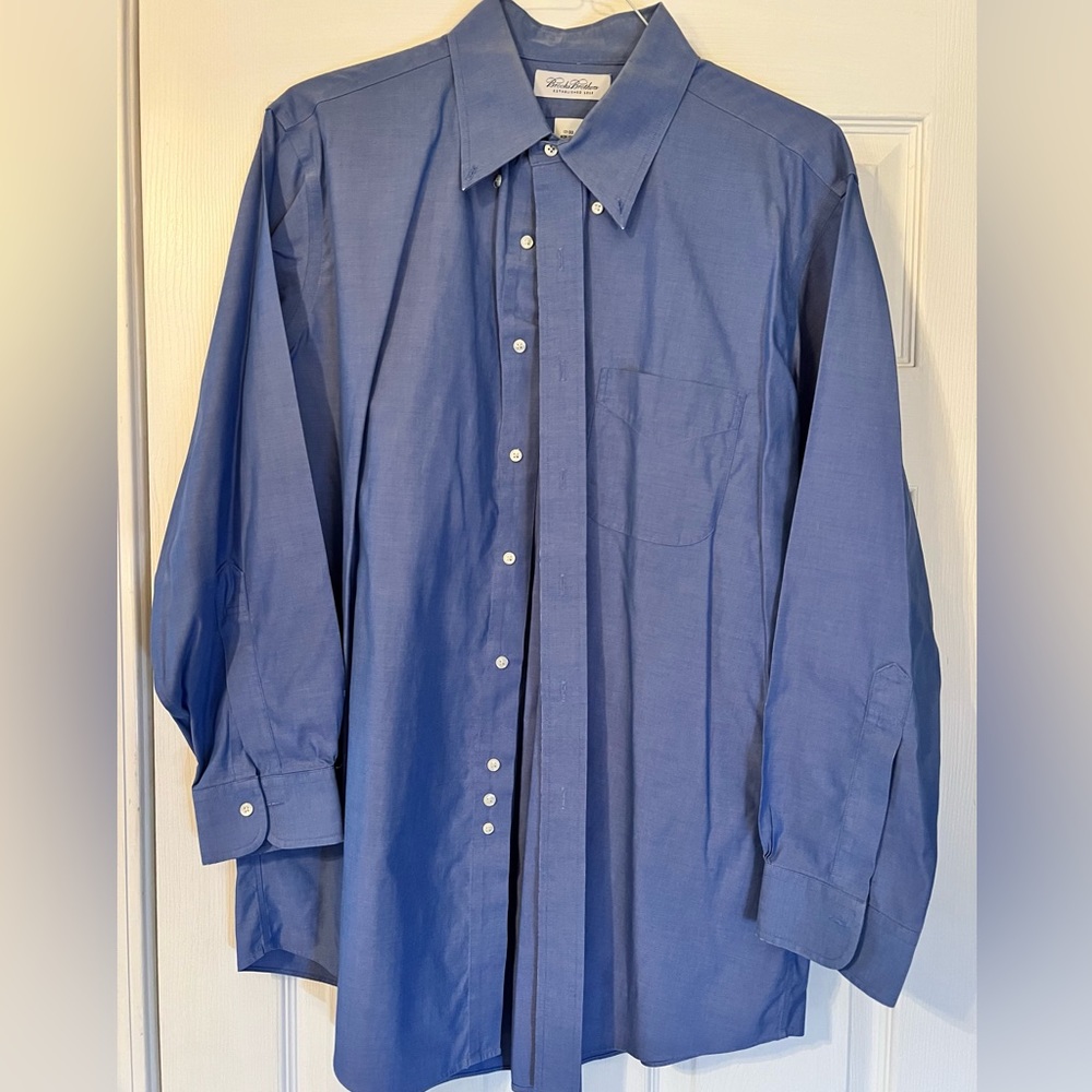 Brooks Brothers Non Iron Button Down Collar Dress Shirt 17-33 (XL)